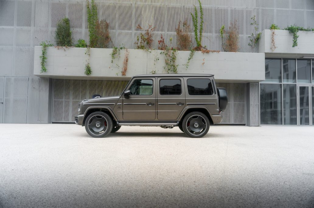 Mercedes G 63 AMG 2025 — vue de profil