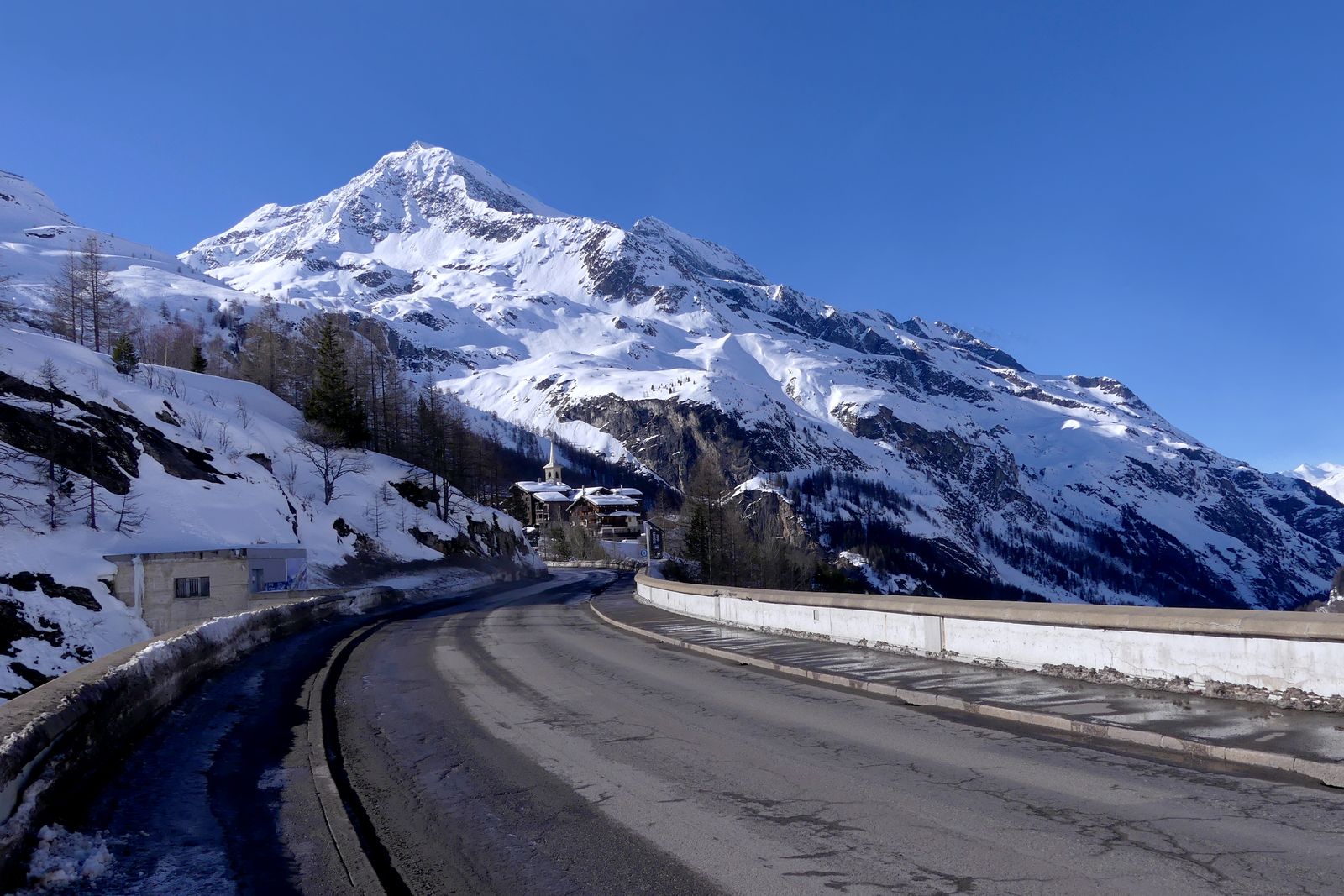 Hiver dans les Alpes